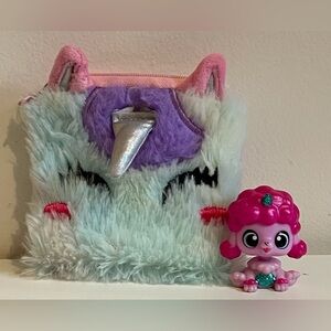 Rainbocorns Pocket Puppycorn W/ Fuzzy Unicorn Coin Purse Kids Toys Kids